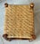 Rustic Chic Mid 20th-Century Hickory Wood & Handwoven Double Twill Plaited Cane Bench For Sale - Image 18 of 18