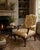 Statesville Chair Company Carved Georgian Upholstered Chair For Sale - Image 12 of 12