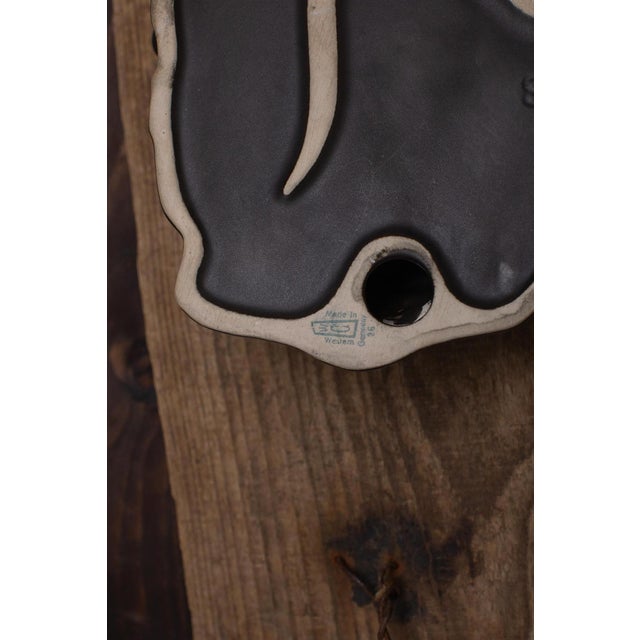 Wall Mask by Albert Strunz, 1950s For Sale - Image 4 of 6