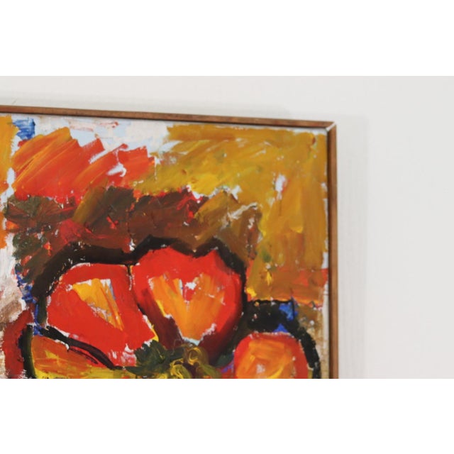Mid-Century Modern S. Nilsen, Figure Composition, 1971, Oil on Canvas, Framed For Sale - Image 3 of 18