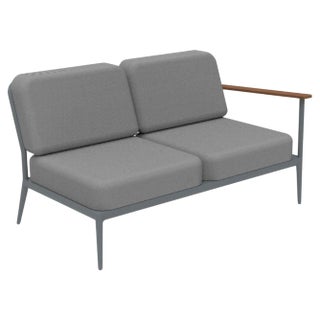 Nature Grey Double Left Modular Sofa by Mowee For Sale