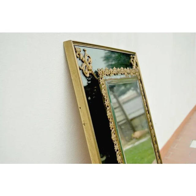 Vintage Decorated Mirror, 1970s For Sale - Image 3 of 6