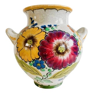 Mid-Century Modern Royal Vase from Gouda Holland, 1940s For Sale