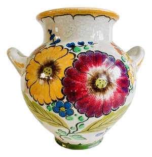 Mid-Century Modern Royal Vase from Gouda Holland, 1940s