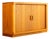 Teak Dresser with Shutter Roller Door from Dyrlund, 1980s For Sale