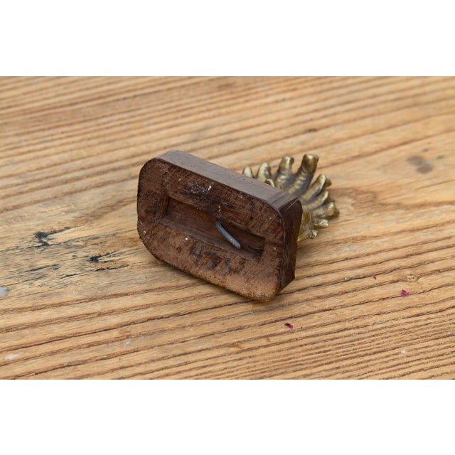 Wood Ancestral Miniature Naga Guardian Artifact For Sale - Image 7 of 8