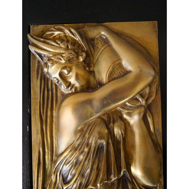 Art Deco Reliefs with the Nymphs of the Fountain, Early 20th Century, Bronzes, Set of 2 For Sale - Image 11 of 13