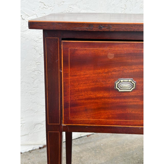 Mid 19th Century Mid 19th Century Antique English British Colonial Hepplewhite Server For Sale - Image 5 of 12