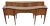 Vintage Hepplewhite Sheraton Mahogany Serpentine Buffet Sideboard Attr. Baker For Sale