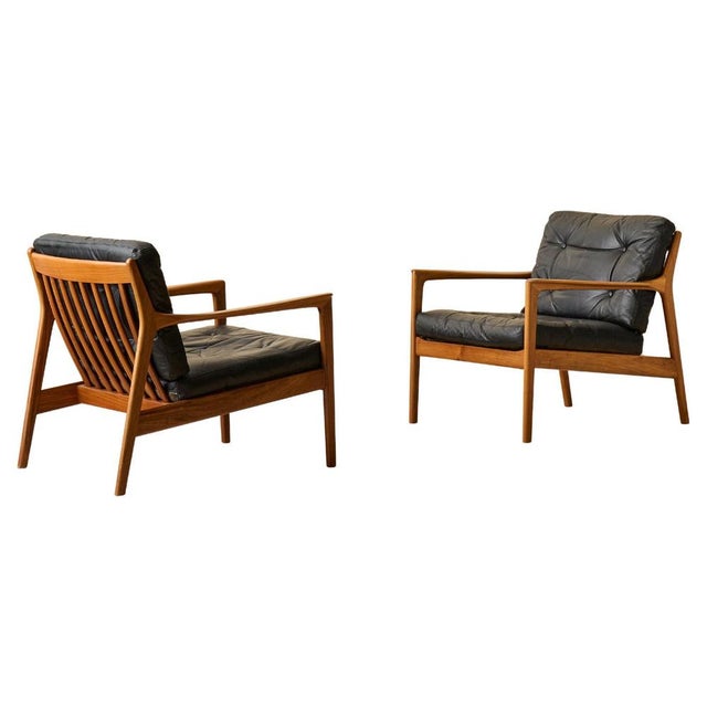 Set of USA-75 Chairs by Folke Olsson for Dux, 1960s For Sale - Image 10 of 10