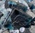 Contemporary Dark Blue Cubic Fluorite Sculpture by Stillmantle For Sale - Image 3 of 4