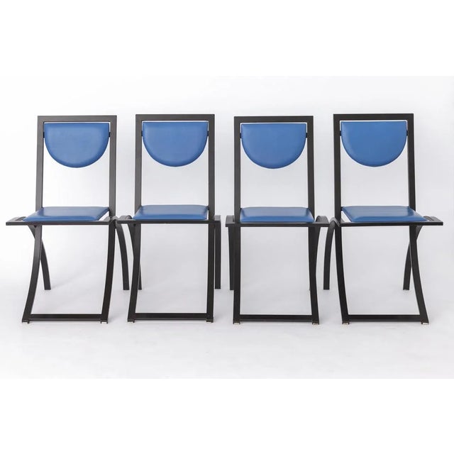 Dining Chairs by Karl Friedrich Förster for KFF Germany, 1980s, Set of 4 For Sale - Image 10 of 10