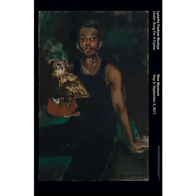Lynette Yiadom-Boakye The Matters Exhibition Poster Dimensions: 24 x 36 in / 61 x 91,4 cm Sold unframed