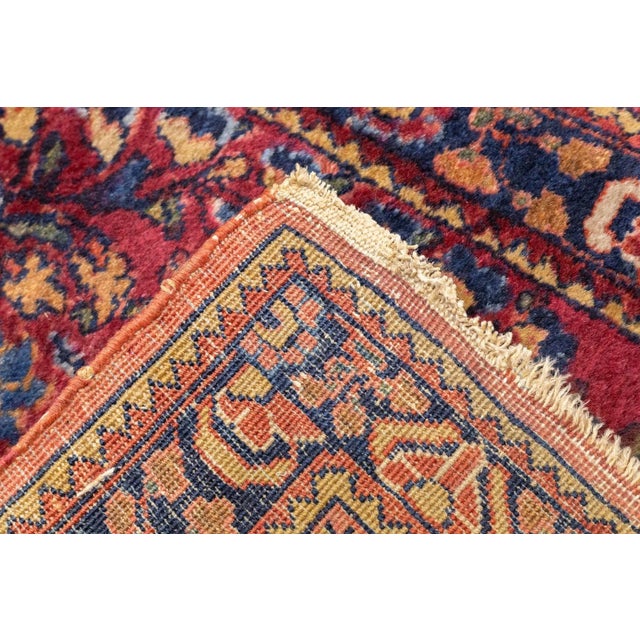 Antique Persian Sarouk Rug 2'0" X 2'7'' For Sale In New York - Image 6 of 6