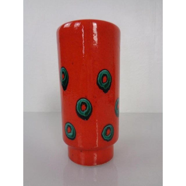 Pop Art Ceramic Vase from Jasba, Germany, 1970s For Sale - Image 4 of 16
