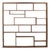 Modern design large square reclaimed wood bookcase or display shelves. Unique design to place your special items....