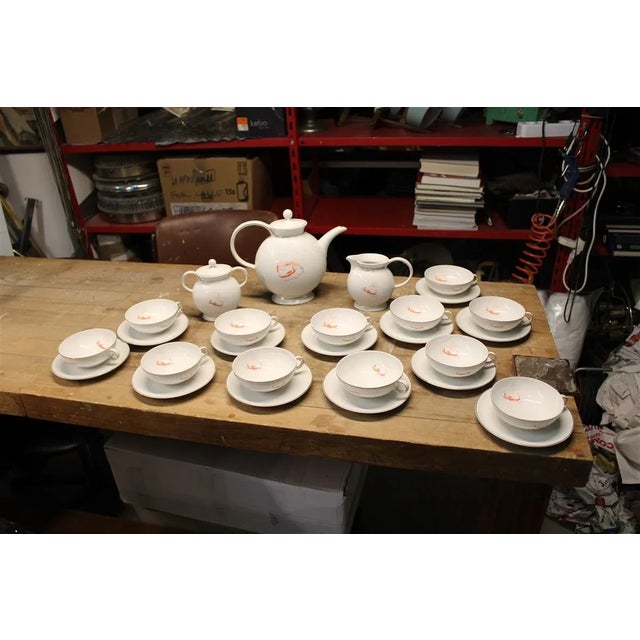 Italian Tea Service Set by Guido Andlovitz for Laveno, 1940s, Set of 27 For Sale - Image 16 of 17