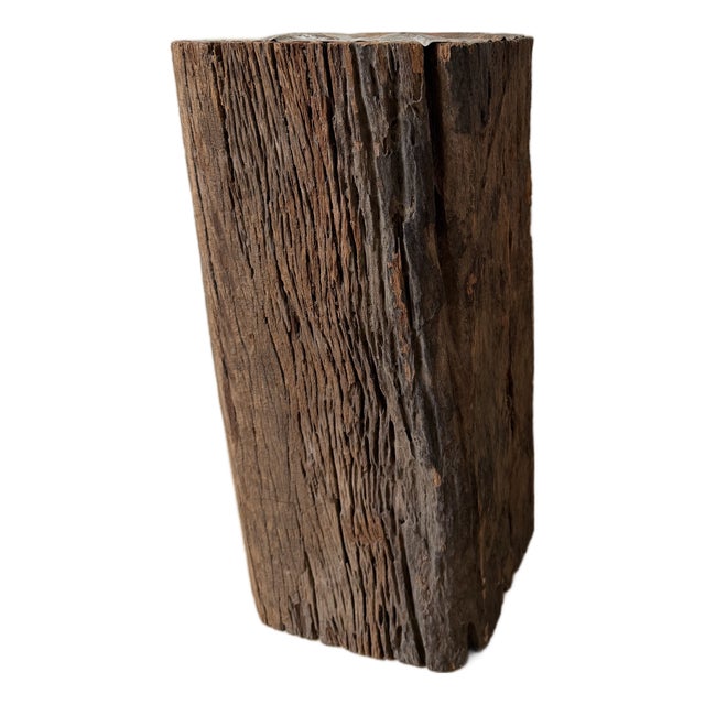 Late 20th Century Primitive Industrial Column For Sale