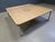 1980s Post Modern Coffee Table with Cork and Glass, 1980s For Sale - Image 5 of 11