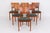 Danish Wooden Model 110 Dining Chairs by Helge Schultz for P. J. Furniture, 1980s, Set of 6 For Sale - Image 9 of 15