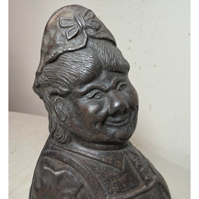 Rare Antique 2 Face Every Copper Helps Sydenham & McOustra Cast Iron Still Bank For Sale In New York - Image 6 of 12