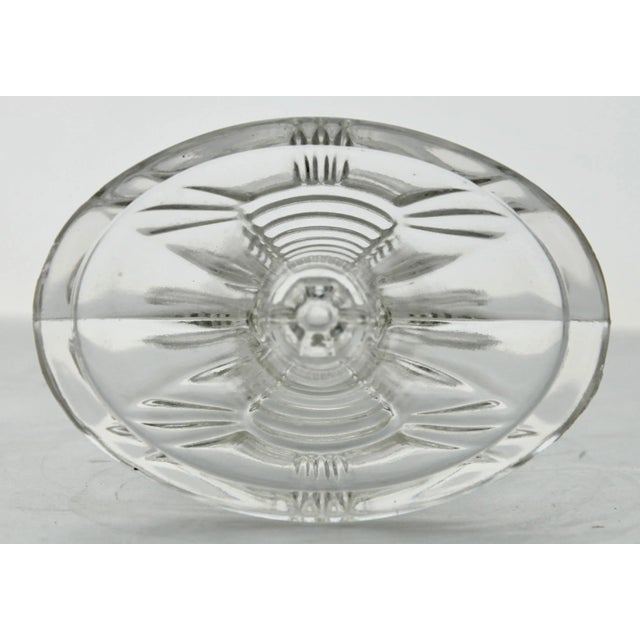 Luxval Victoria Candlesticks by Graffart & Delvenne for Val Saint Lambert, Set of 2 For Sale - Image 8 of 9