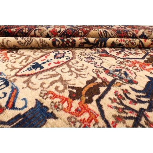 Middle Eastern Rug in Hand-Knotted Wool, Azerbaijan For Sale - Image 5 of 6