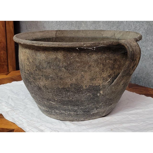 Antique traditional Kabyle/Berber terracotta pottery 24 x 46 cm