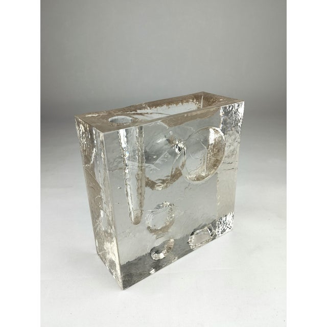 Mid-Century Modern Solifleur Vase by Uno Westerberg for Pukeberg, Sweden, 1970s For Sale - Image 3 of 14