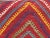 Red 1970s Kilim Rug Pillow Cover For Sale - Image 8 of 10