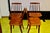 Wood Four J77 Model Chairs by Folke Plasson for FDB, 1960, Set of 4 For Sale - Image 7 of 10
