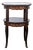 Antique Two-Tier Marquetry Inlay Side Table For Sale