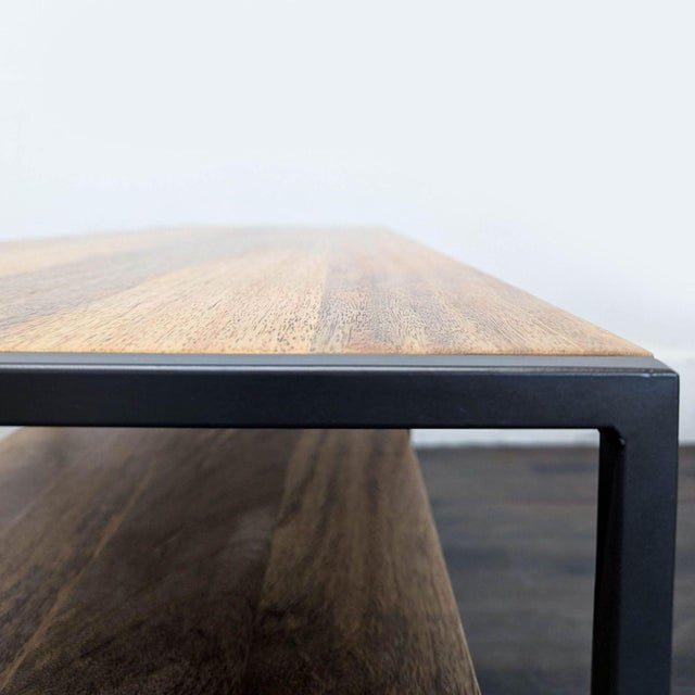 West Elm Industrial Modular Media Console For Sale In San Francisco - Image 6 of 8