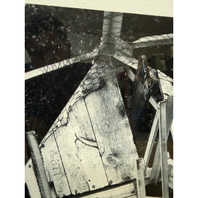 Framed Black & White Architectural Print For Sale - Image 9 of 12