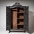 Baroque-Style Hand-Painted Wardrobe, 19th Century For Sale - Image 5 of 9