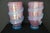 1980s Large Pink and Iridescent Turquoise Murano Glass Vases by Gino Cenedese, 1980s, Set of 2 For Sale - Image 5 of 18