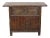 Cabinet With One Hand Carved Front Drawer For Sale