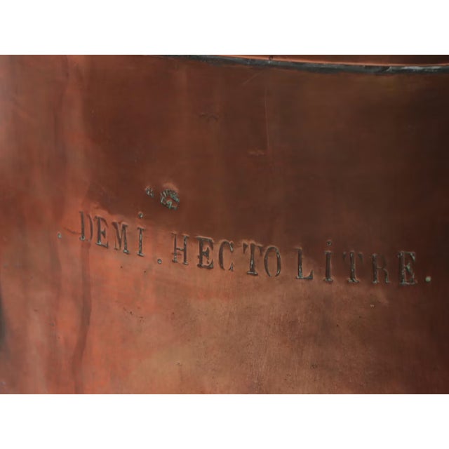 Late 19th Century French Copper Wine Vat Dispenser 19th Century For Sale - Image 5 of 11