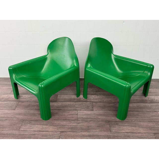 Model 4794 Armchairs by Gae Aulenti for Kartell, 1970s, Set of 2 For Sale - Image 10 of 18