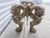 This dramatic sculptural, coffee table blends old world Italian grand door with contemporary abstract, artistry the base...