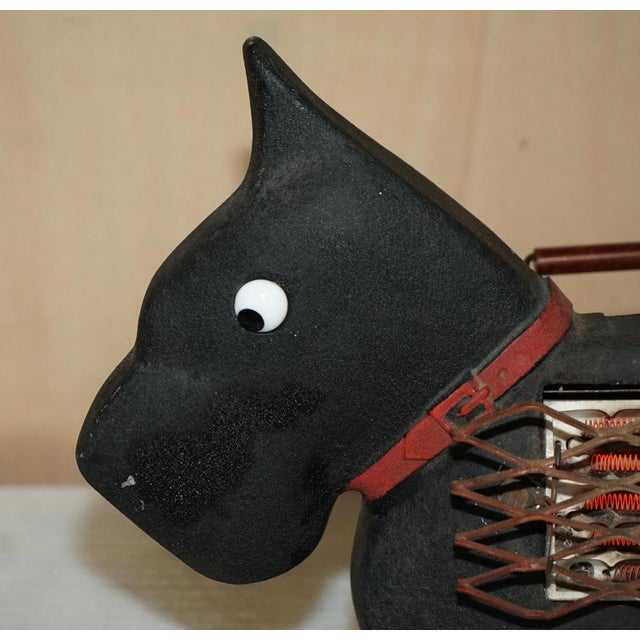 Art Deco Zooray Highland Scottie Terrier Electric Heater For Sale - Image 3 of 18