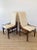 1970s Vintage 1970s Henredon Mid Century Oak Wood Dining Chairs Set of 8 Campaign Style For Sale - Image 5 of 10