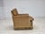 Green Vintage Danish Lounge Chair in Honey Yellow Furniture Velour, 1970s For Sale - Image 8 of 16