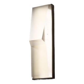 Contemporary Holly Hunt - Prism Sconce - Dark Patina For Sale