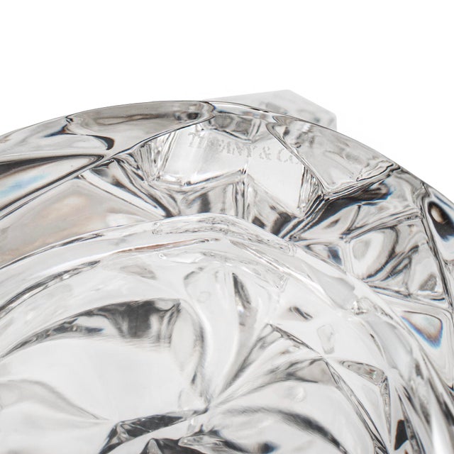Tiffany & Co. 16oz Pair of Rock Cut Crystal Beer Mug - a Pair For Sale In Houston - Image 6 of 7