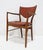Rare Finn Juhl for Bovirke (Copenhagen, Denmark) BO 46 armchair, in teak with original leather upholstery. Leather is torn...