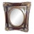 1990s VTG Ornate Gold Gilt Picture Frame 8x10 Oval Opening Victorian Revival Style Total Size 12x14" For Sale