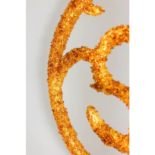 Circular Mirror in Semi-Precious Stones For Sale - Image 5 of 10