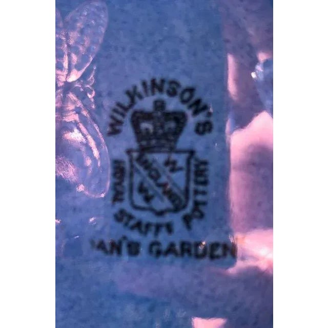 Wilkinson Lustre Glazed Decorated Porcelain Footed Centerbowl For Sale - Image 4 of 9