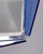Vintage Italian Blue Glass Ceiling Lamp, 1970s For Sale - Image 9 of 12